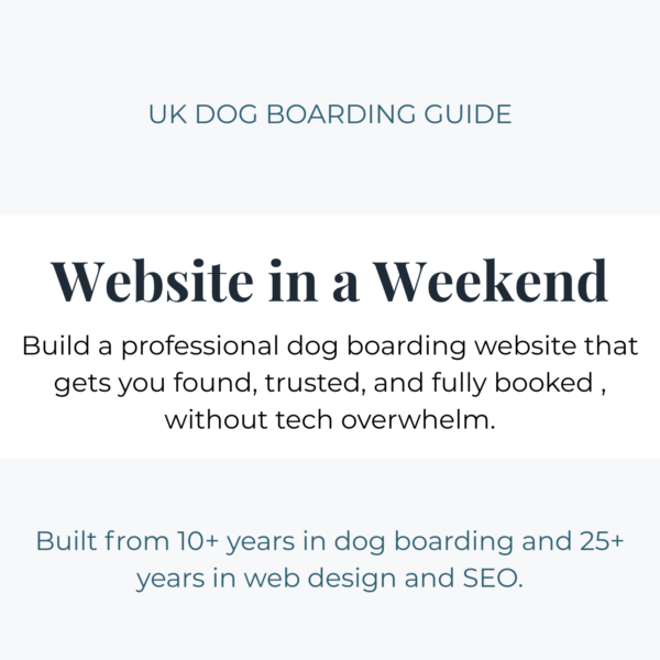 WEBSITE IN A WEEKEND